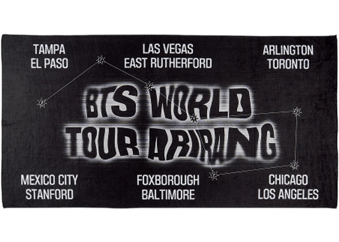 BTS World Tour Official Towel