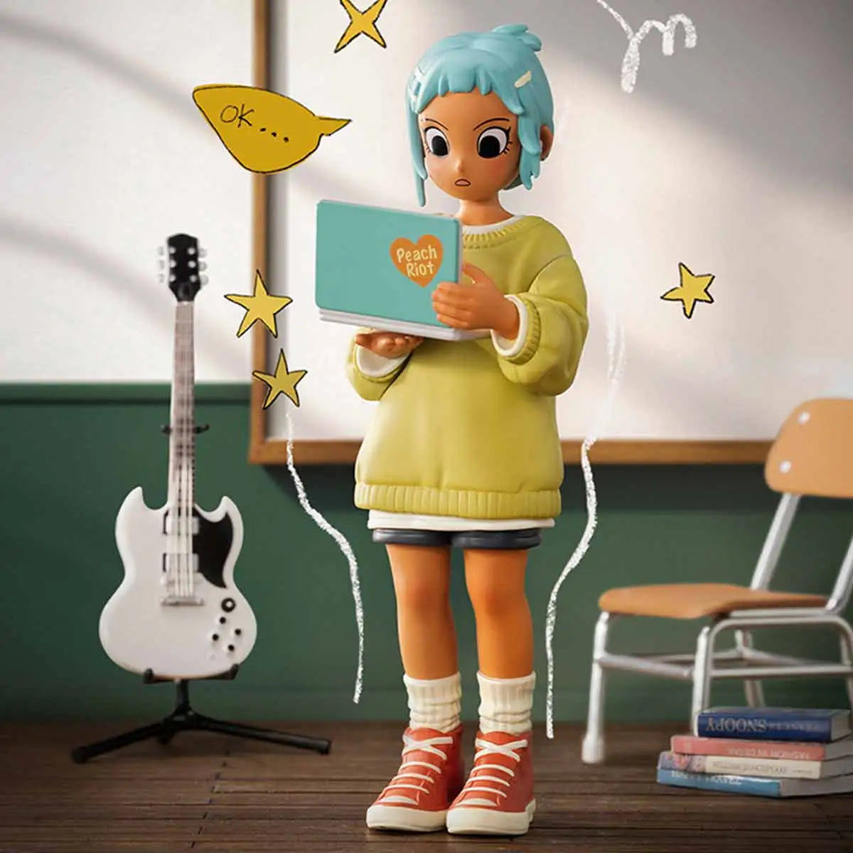 Peach Riot Rise Up Series PopMart MUSICOS