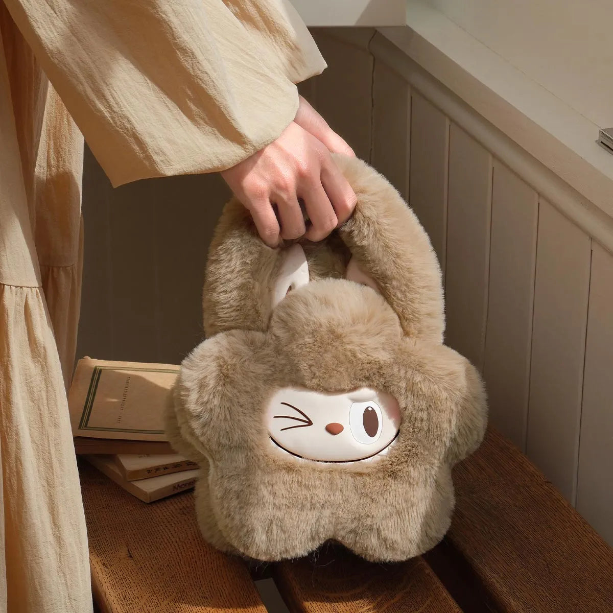 Labubu THE MONSTERS Classic Series-Plush Flower Bag PopMart