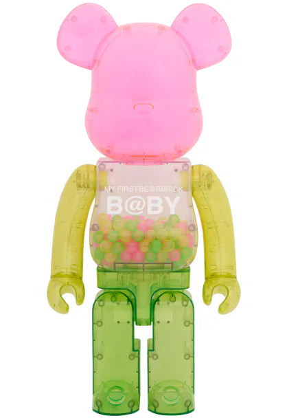 BE@RBRICK MY FIRST BE@RBRICK B@BY 1st Color Clear Ver. 1000 % Medicom