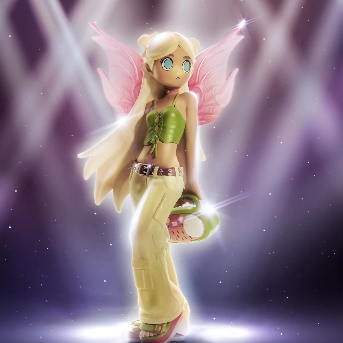 Peach Riot Punk Fairy Series Figures PopMart HADA