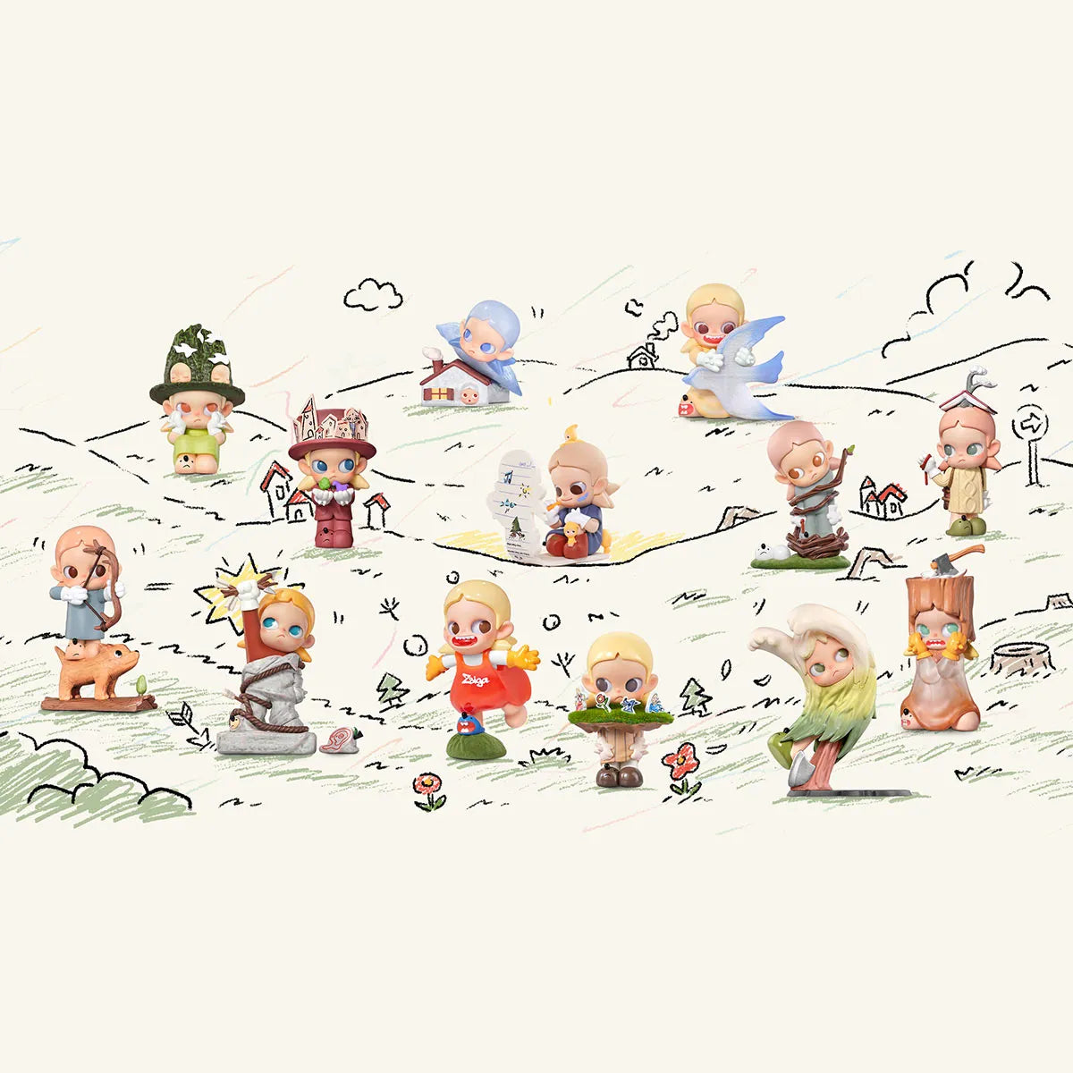 Zsiga Borderline Drifter Series Figures Popmart