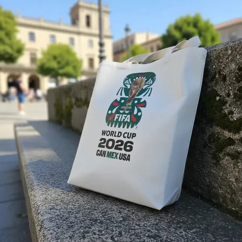 FIFA 2026 - Official World Cup Emblem Tote Bag (Colorse