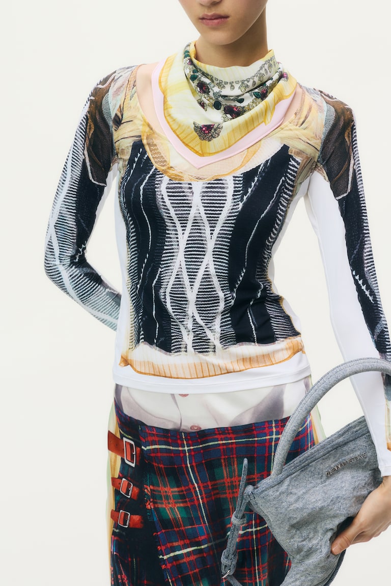 Gleen Martens H&M Mascada De Seda