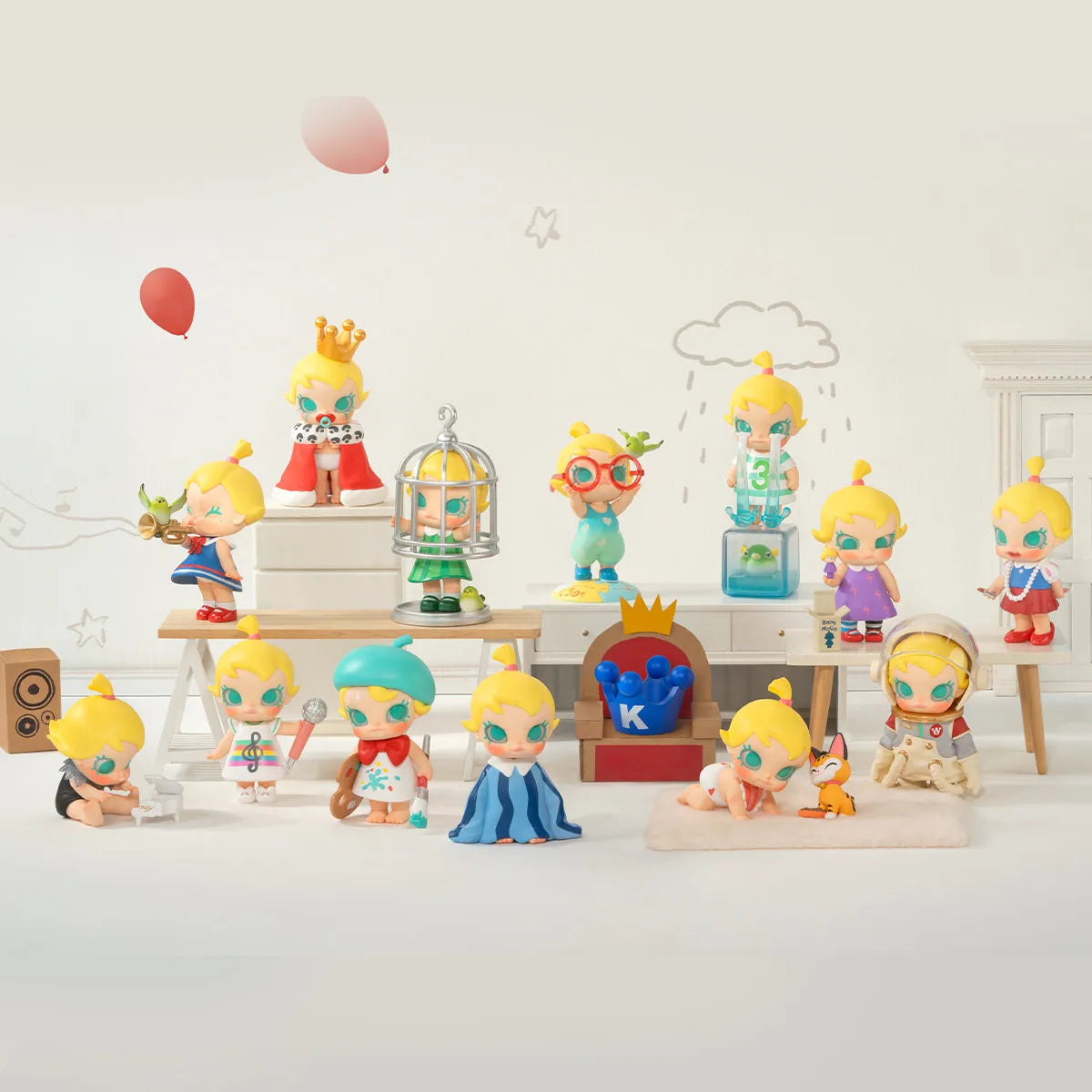 Baby Molly When I was Three！Series Figures PopMart