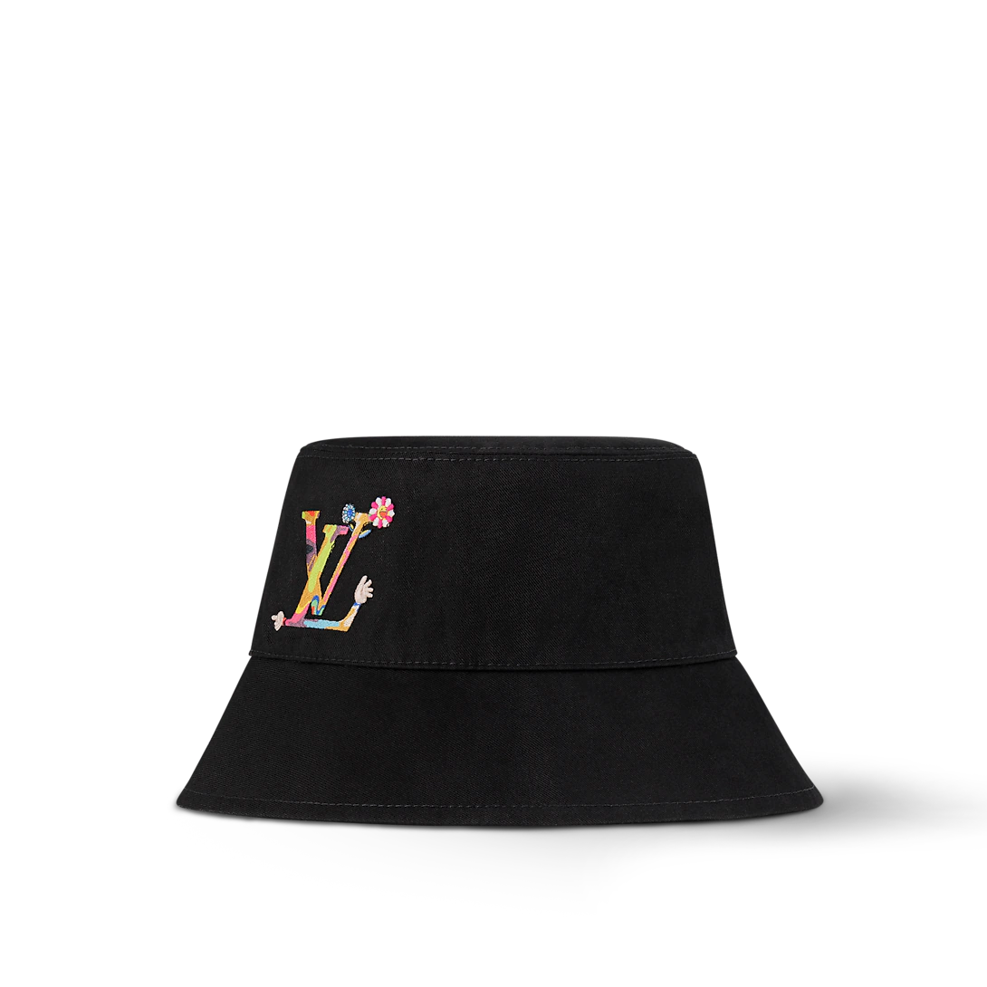LV x TM Reversible Superflat Bucket Hat