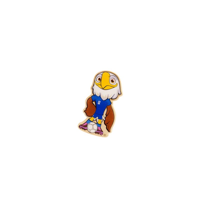 FIFA 2026 - Pin Metálico Oficial de la Mascota Clutch™ el Águila (Estados Unidos)