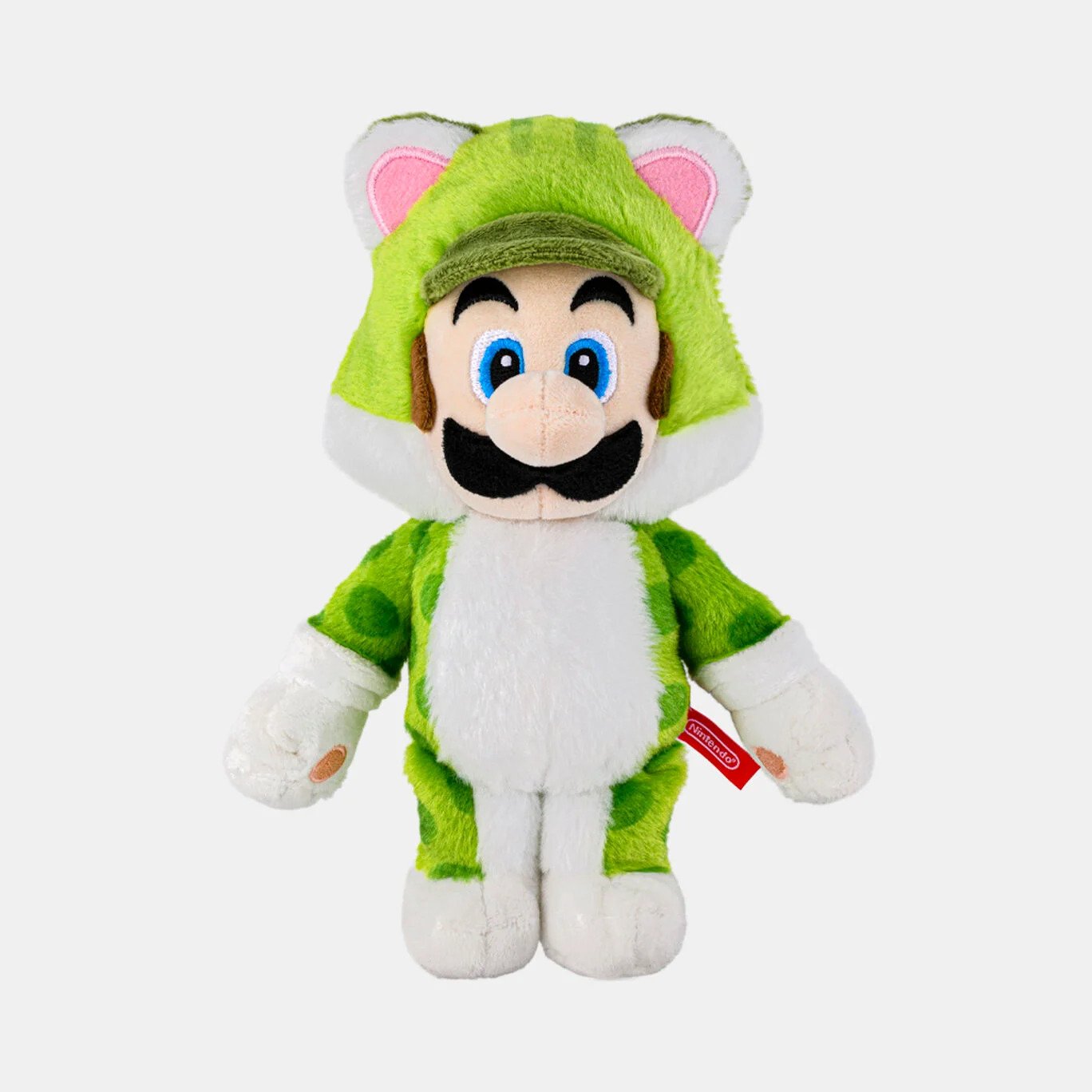 Super Mario – Cat Luigi Plush (Nintendo Store Exclusive)