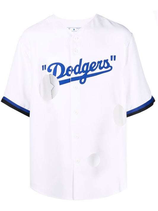 Off White LA Dodgers Cut - Out Shirt