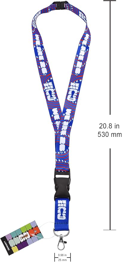 FIFA 2026 - Official World Cup Host Nations Lanyard (Canada / USA Edition)