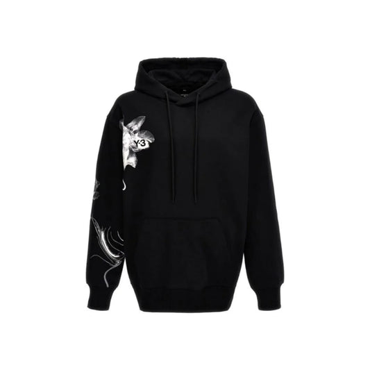Adidas Y-3 Unisex Graphic French Terry Hoodie