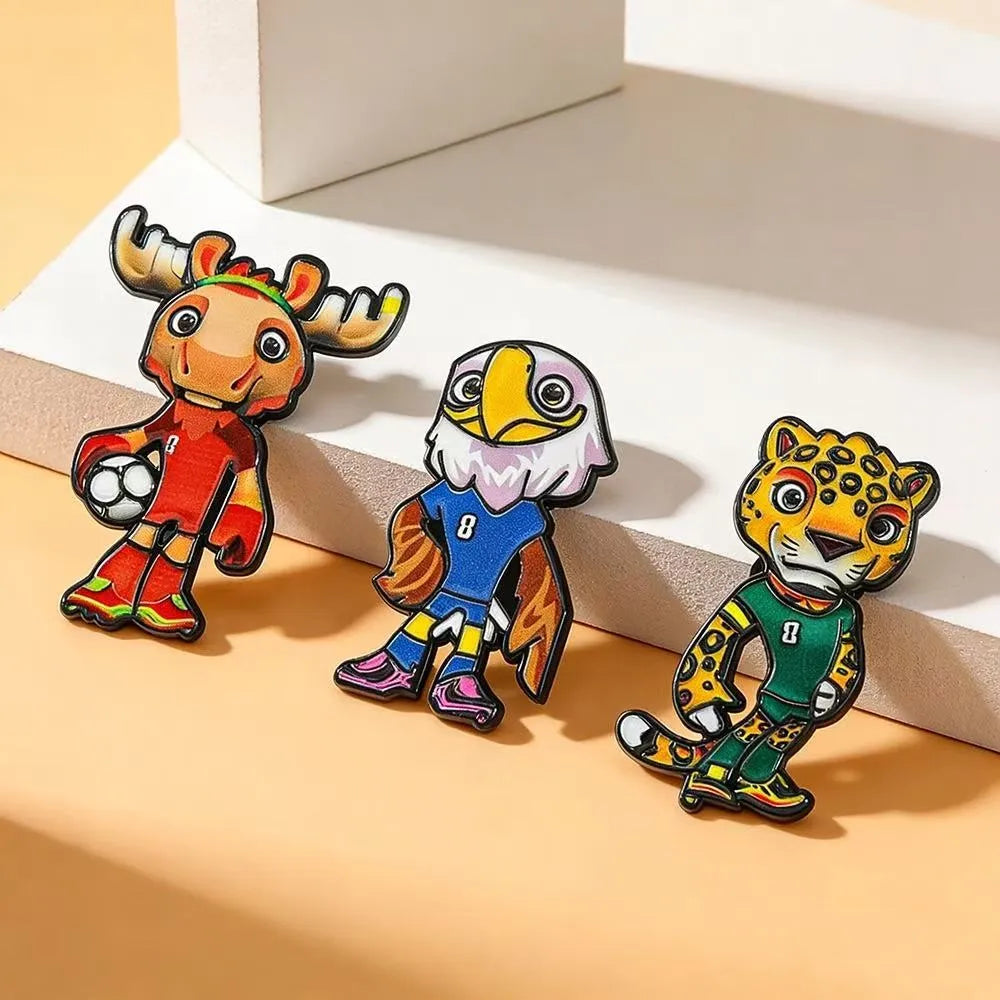 FIFA 2026 - Pin Metálico Oficial de la Mascota Maple™ el Alce (Canadá)