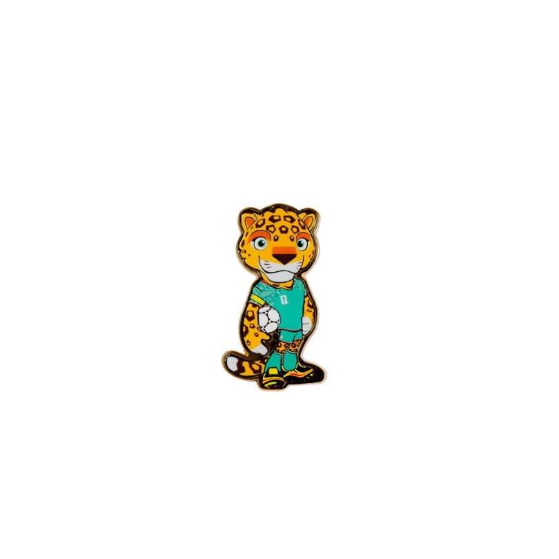 FIFA 2026 - Pin Metálico Oficial de la Mascota Zayu™ el Jaguar (México)