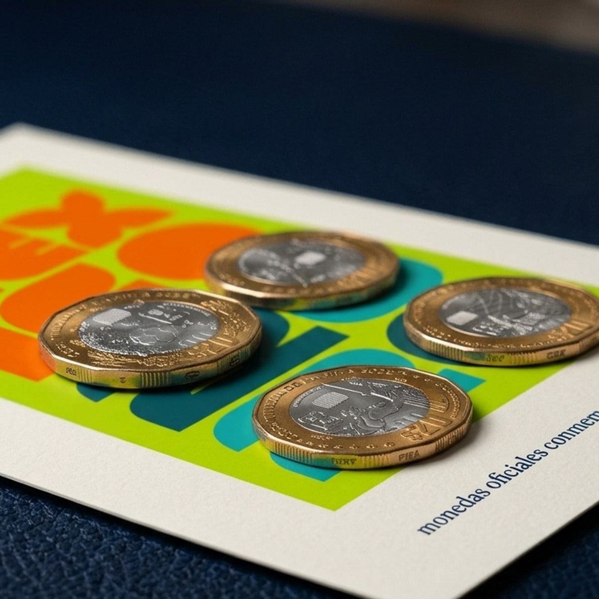 Set de Monedas Conmemorativas FIFA World Cup 2026™️ México