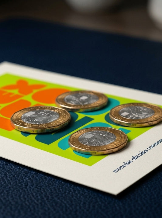 Set de Monedas Conmemorativas FIFA World Cup 2026™️ México