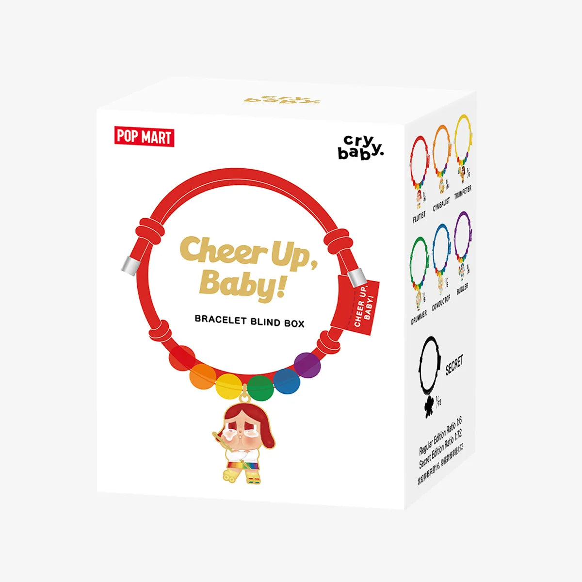CRYBABY CHEER UP, BABY! SERIES-Bracelet Blind Box PopMart