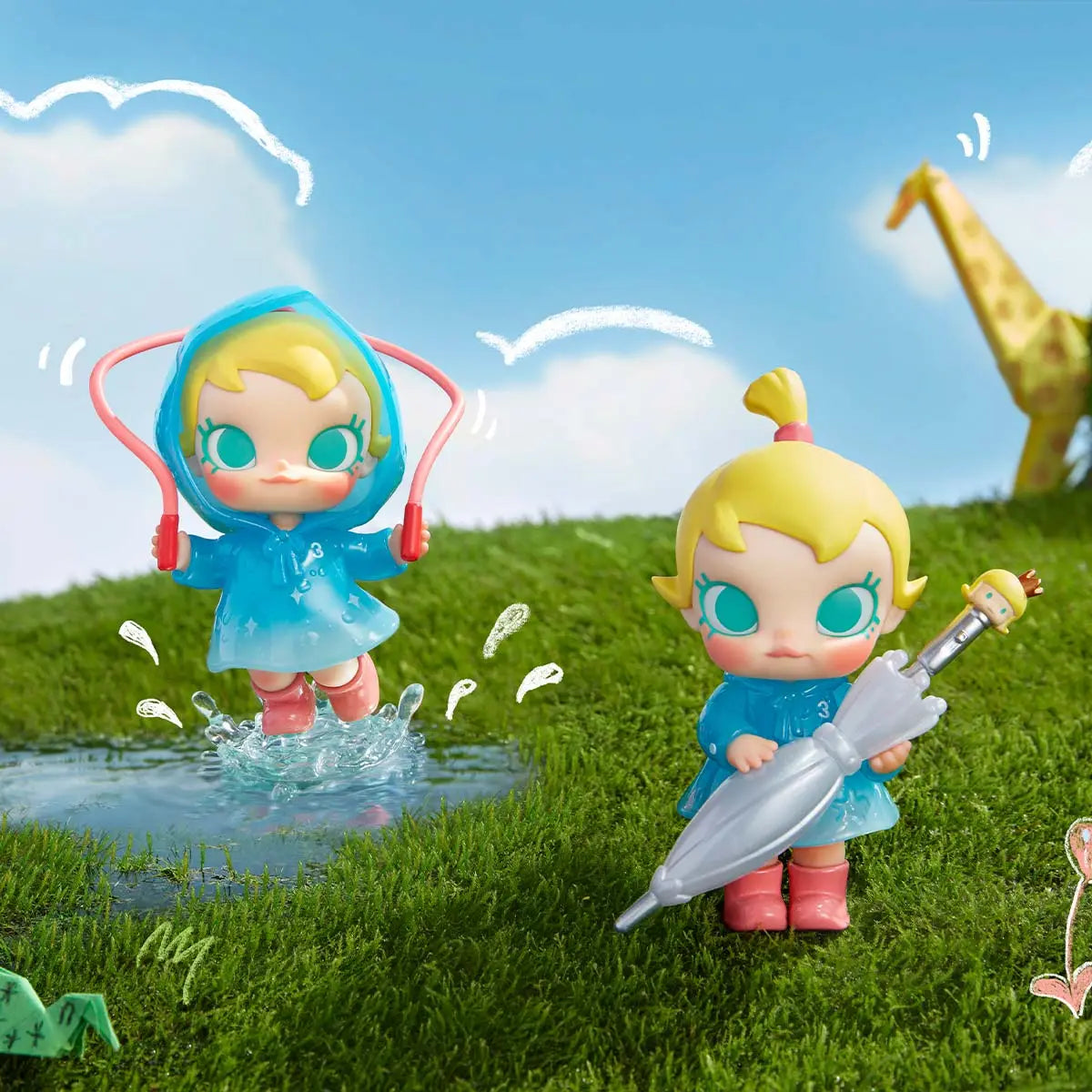 Baby Molly Funny Raining Day Pop Mart