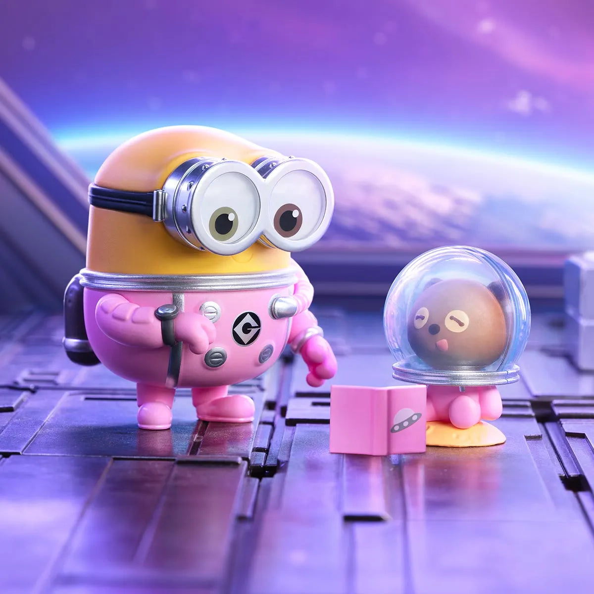 Pop Mart Minions Bedtime Stories by Bob and Tim Series Figures