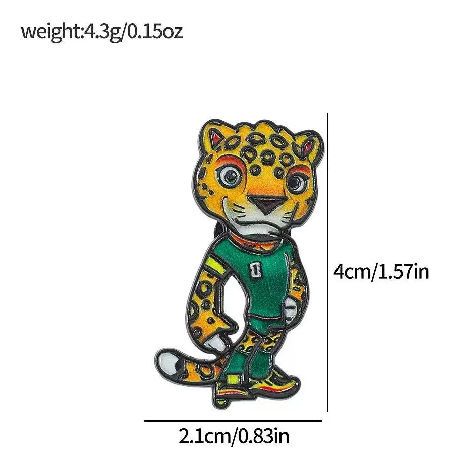 FIFA 2026 - Pin Metálico Oficial de la Mascota Zayu™ el Jaguar (México)