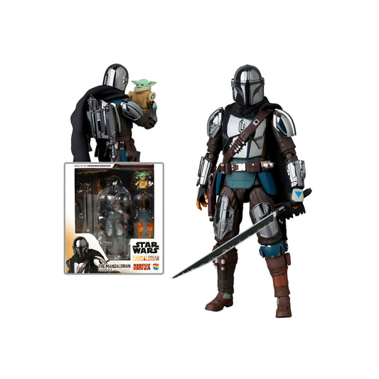 Star Wars The Mandalorian Chrome Ver. Action Figure Medicom