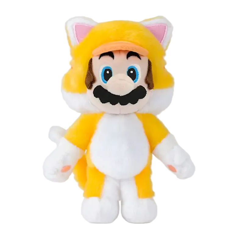 Super Mario – Cat Mario Plush (Nintendo Store Exclusive)