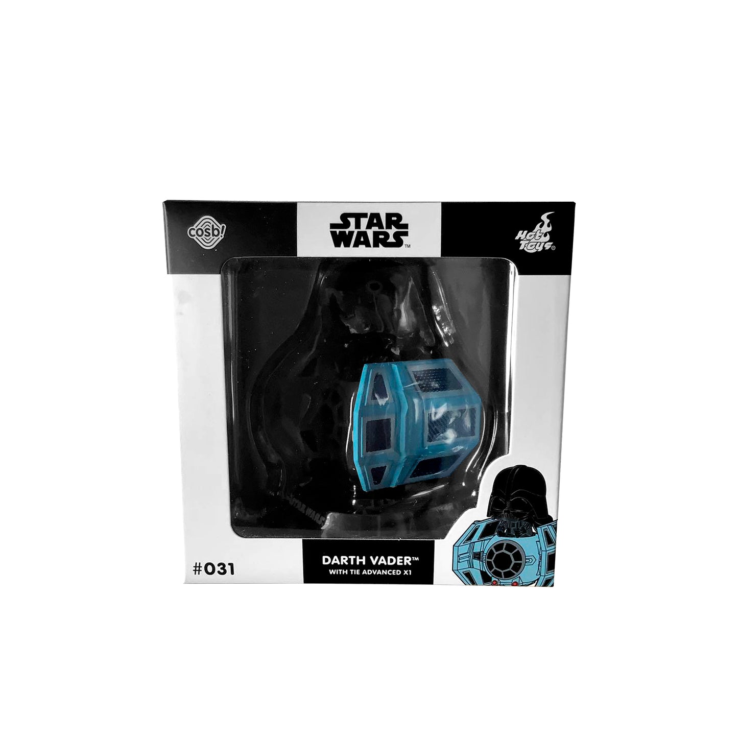 Hot Toys Cosbaby Star Wars #031 Darth Vader with TIE Advanced X1.