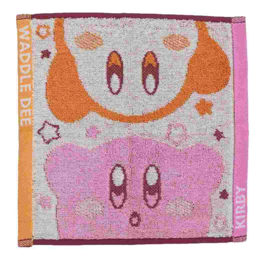 Marushin Kirby Mini Towel Waddle Dee & Kirby Fun